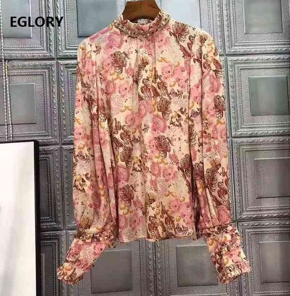 skirts fashion silk blouses women stand neck charming floral print beading deco long sleeve elegant shirt female, Black
skirts fashion silk blouses women stand neck charming floral print beading deco long sleeve elegant shirt female, Black