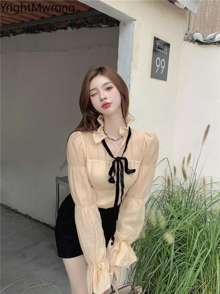 women's blouses & shirts ruffle tie bow neck long sleeve fashion shirt women ladies korean fall autumn blouse solid blusas vintage boho, White
women's blouses & shirts ruffle tie bow neck long sleeve fashion shirt women ladies korean fall autumn blouse solid blusas vintage boho, White