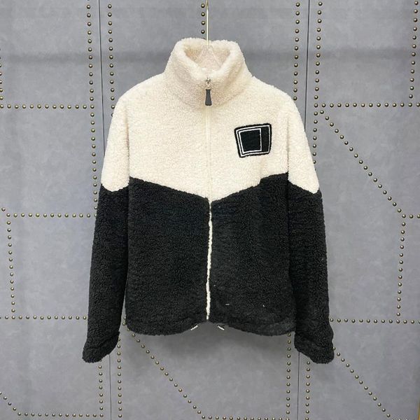 women's jackets punk style brand winter heavy coat contrast color long sleeve loose overcoat, Black;brown
women's jackets punk style brand winter heavy coat contrast color long sleeve loose overcoat, Black;brown