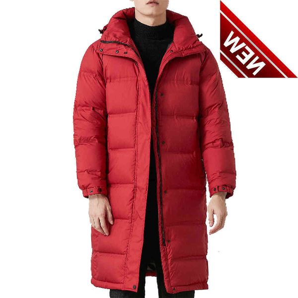 95% white goose down jacket for men 2021 winter hooded long coat male loose warm parkas overcoat korean style jaqueta feminina, Black
95% white goose down jacket for men 2021 winter hooded long coat male loose warm parkas overcoat korean style jaqueta feminina, Black