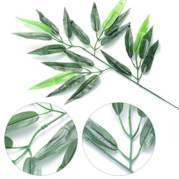 decorative flowers & wreaths 10pcs branches green artificial bamboo leaves silk cloth plants for wedding decoration home office decor
decorative flowers & wreaths 10pcs branches green artificial bamboo leaves silk cloth plants for wedding decoration home office decor