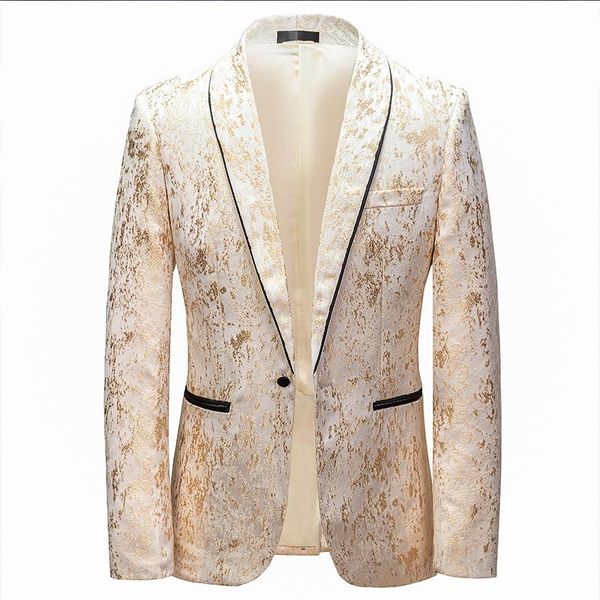 men's suits & blazers 2021 blazer hombre mens slim fit jacket business affairs printing single man's suit loose coat chaqueta form, White;black
men's suits & blazers 2021 blazer hombre mens slim fit jacket business affairs printing single man's suit loose coat chaqueta form, White;black