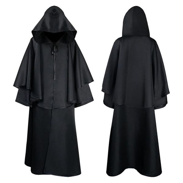 casual dresses retro men women maxi dress halloween costumes solid color grim long cloak hooded capes couples sleeves cosplay #t2g, Black;gray
casual dresses retro men women maxi dress halloween costumes solid color grim long cloak hooded capes couples sleeves cosplay #t2g, Black;gray