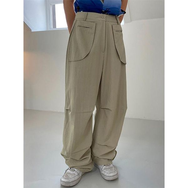 women's pants & capris 2021 pockets long straight ulzzang khaki wide leg women office lady elegant high waist casual oversize trousers, Black;white
women's pants & capris 2021 pockets long straight ulzzang khaki wide leg women office lady elegant high waist casual oversize trousers, Black;white