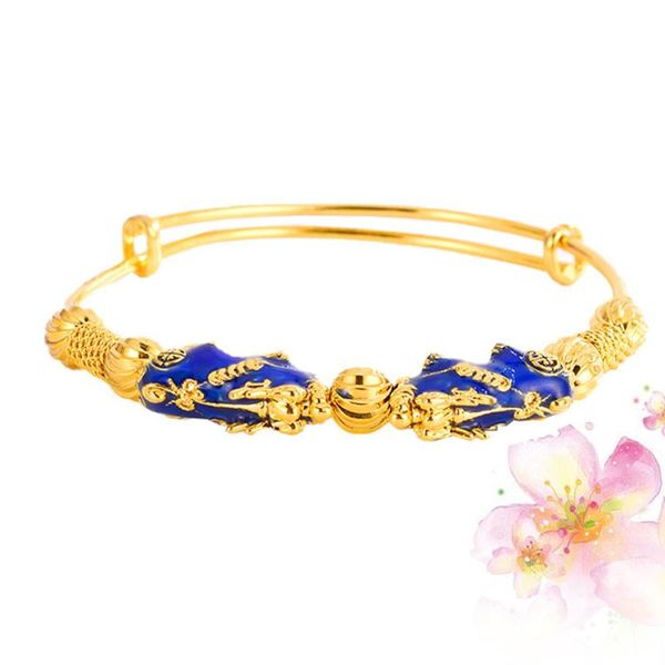 charm bracelets 1pc pi xiu design bangle hand jewelry gift fashion wristband adjustable bracelet for ladies students, Golden;silver
charm bracelets 1pc pi xiu design bangle hand jewelry gift fashion wristband adjustable bracelet for ladies students, Golden;silver