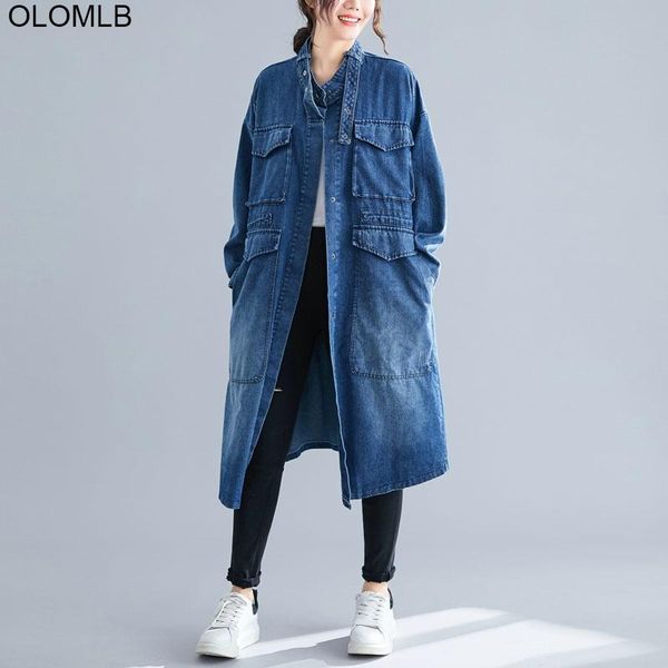 women's jackets korean autumn winter long jeans windbreaker jacket big size cardigan outerwear 2021 oversized harajuku denim coats wome, Black;brown
women's jackets korean autumn winter long jeans windbreaker jacket big size cardigan outerwear 2021 oversized harajuku denim coats wome, Black;brown