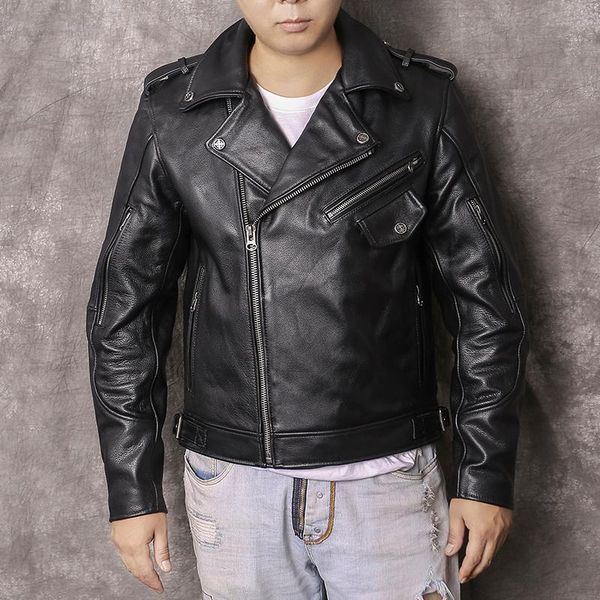 men's leather & faux black biker 2021 style genuine jacket men plus size 4xl real thick cowhide autumn slim fit motorcycle natural coat
men's leather & faux black biker 2021 style genuine jacket men plus size 4xl real thick cowhide autumn slim fit motorcycle natural coat