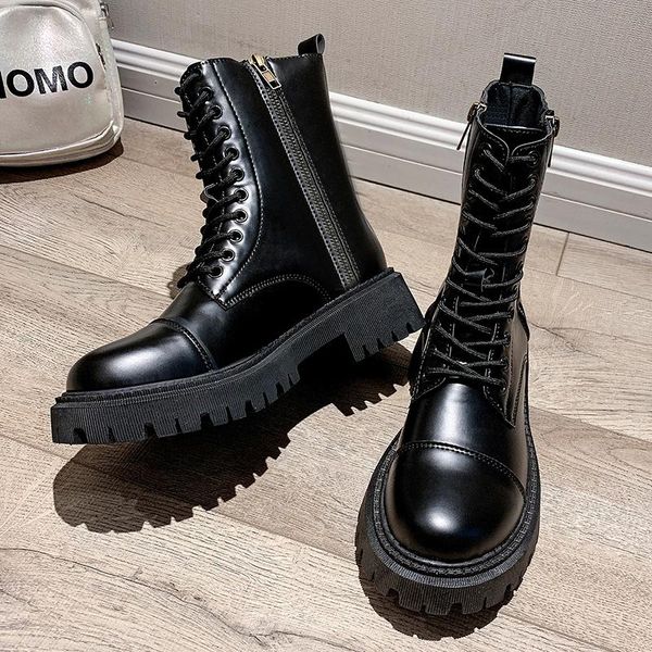 boots autumn winter black pu leather ankle women square high heel cross strap shoes woman round toe lace up platform botas
boots autumn winter black pu leather ankle women square high heel cross strap shoes woman round toe lace up platform botas