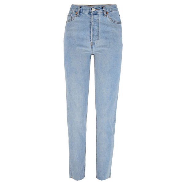 women's jeans ladies mom high waist slim straight denim trousers foot mouth fringe autumn winter, Blue
women's jeans ladies mom high waist slim straight denim trousers foot mouth fringe autumn winter, Blue