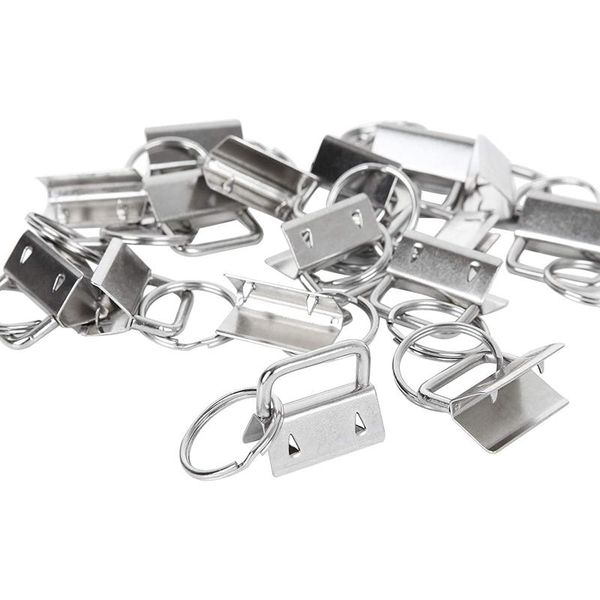 100pcs 1 inch key ring with ring, chain wrist fabric/ribbon/webbing/embossing and handmade crafts silver hooks & rails
100pcs 1 inch key ring with ring, chain wrist fabric/ribbon/webbing/embossing and handmade crafts silver hooks & rails