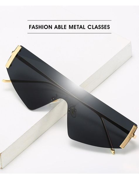 irregular lens sunglasses men women frameless metal hinge design outdoor goggles motorcycles drive sports, White;black
irregular lens sunglasses men women frameless metal hinge design outdoor goggles motorcycles drive sports, White;black