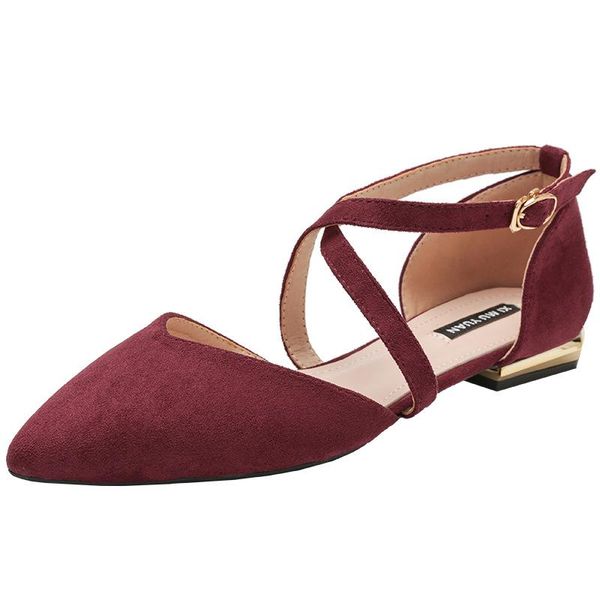 dress shoes spring shallow mouth women pumps fashion cross strap girls sandals female large size comfortable single, Black
dress shoes spring shallow mouth women pumps fashion cross strap girls sandals female large size comfortable single, Black