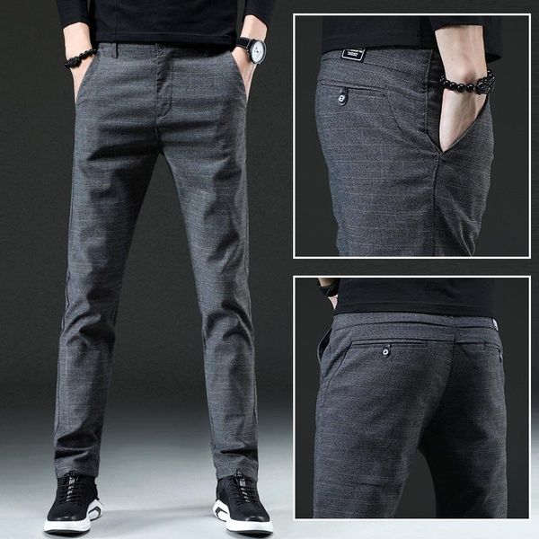 men's pants 2021 men casual classics fashion male trousers business formal full length mens 38, Black
men's pants 2021 men casual classics fashion male trousers business formal full length mens 38, Black