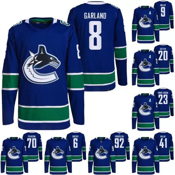 8 conor garland vancouver canucks ice hockey jersey bo horvat tyler myers j.t. miller brandon sutter oliver ekman-larsson brock boeser elias, Black;red
8 conor garland vancouver canucks ice hockey jersey bo horvat tyler myers j.t. miller brandon sutter oliver ekman-larsson brock boeser elias, Black;red