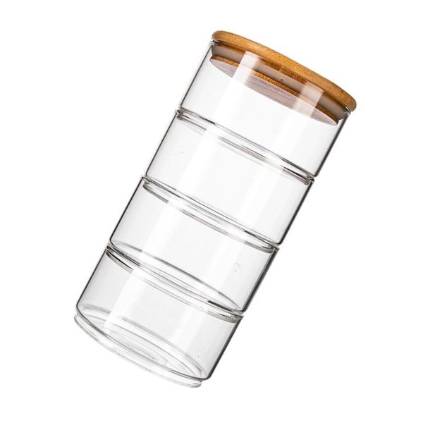 bowls 4pcs small serving storage containers for home kitchen with cover
