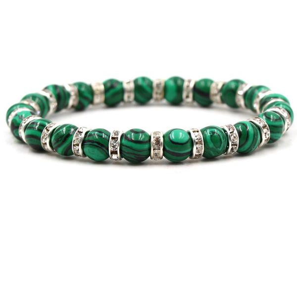 beaded, strands 2021 single circle color 8mm malachite golden silver rhinestone bracelet bracelets for women men jewelry feminina, Black
beaded, strands 2021 single circle color 8mm malachite golden silver rhinestone bracelet bracelets for women men jewelry feminina, Black