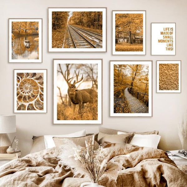 paintings autumn scenery forest rail ship reindeer wall art canvas painting nordic posters and prints pictures for living room decor
paintings autumn scenery forest rail ship reindeer wall art canvas painting nordic posters and prints pictures for living room decor