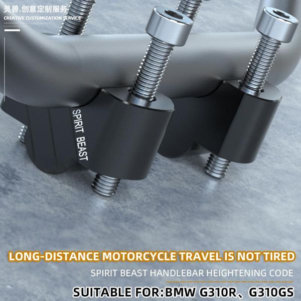 handlebars spirit beast motorcycle handlebar fixed seat heightening riser clamp modification accessories for g310r g310gs
handlebars spirit beast motorcycle handlebar fixed seat heightening riser clamp modification accessories for g310r g310gs