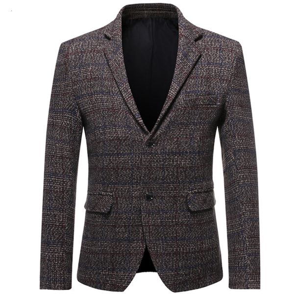 men's jackets moda nova masculino casual negócios casaco de lã terno/masculino xadrez magro blazers jaqueta hhr3, Black;brown
men's jackets moda nova masculino casual negócios casaco de lã terno/masculino xadrez magro blazers jaqueta hhr3, Black;brown