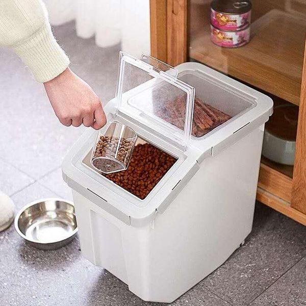 dog bowls & feeders and cat house supply sealed pet storage bucket large capacity moisture proof
dog bowls & feeders and cat house supply sealed pet storage bucket large capacity moisture proof