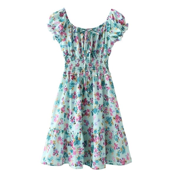 sweet floral print off shoulder dress women elastic waist short sleeve vestido mujer summer casual holiday 210514, Black;gray
sweet floral print off shoulder dress women elastic waist short sleeve vestido mujer summer casual holiday 210514, Black;gray