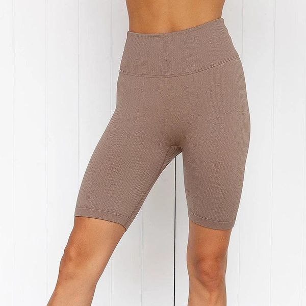 women fitness shorts seamless gym casual high-waist summer bottom knee-length short ladies slim women's, White;black
women fitness shorts seamless gym casual high-waist summer bottom knee-length short ladies slim women's, White;black