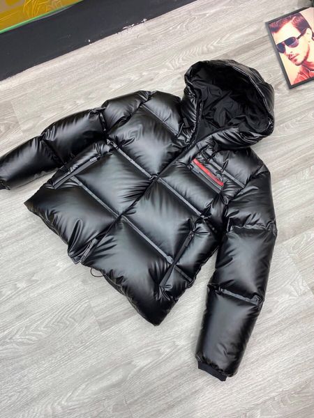men's classic red letter decoration down jacket winter parka coat ladies casual warm feather outdoor clothing, Black
men's classic red letter decoration down jacket winter parka coat ladies casual warm feather outdoor clothing, Black