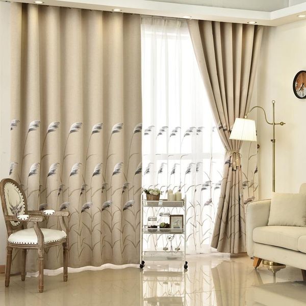 curtain & drapes beige fabric curtains living room decoration embroidered reed high shading window bedroom blackout
curtain & drapes beige fabric curtains living room decoration embroidered reed high shading window bedroom blackout
