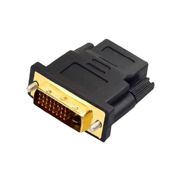 dvi-d male (24 1 pin) to female (19-pin) hd hdtv monitor display adapter audio cables & connectors
dvi-d male (24 1 pin) to female (19-pin) hd hdtv monitor display adapter audio cables & connectors