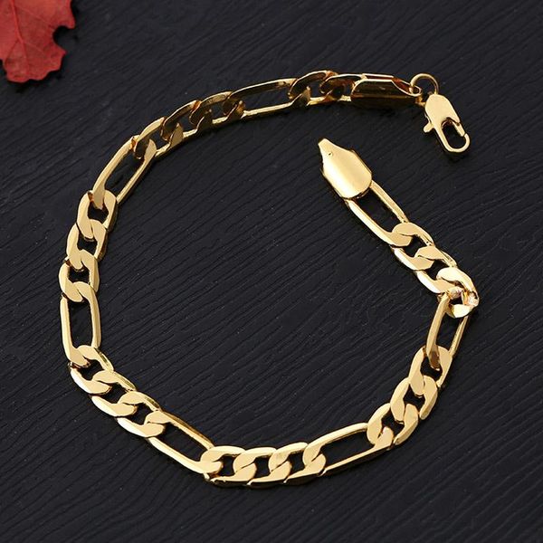 link, chain 6 mm gold color chains link bracklet men 8.24 inch hiphop/rock male necklace fashion punk gothic jewelry, Black
link, chain 6 mm gold color chains link bracklet men 8.24 inch hiphop/rock male necklace fashion punk gothic jewelry, Black