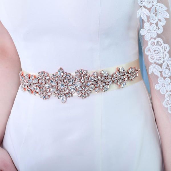 wedding sashes s325-rg rose golden dress belts rhinestone bridal sash accessories ladies beautiful evening dresses belt, White
wedding sashes s325-rg rose golden dress belts rhinestone bridal sash accessories ladies beautiful evening dresses belt, White