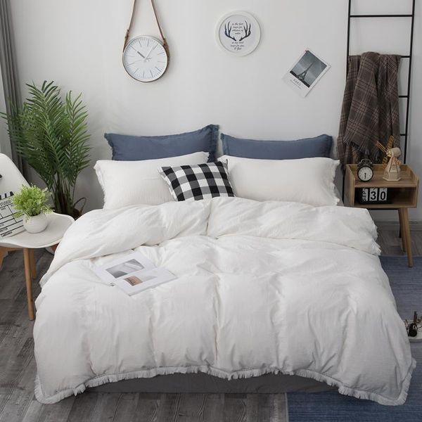 bedding sets j chic set with tassels solid color bohemian duvet cover pillowcases white bed quilt covers king size 2/3pcs
bedding sets j chic set with tassels solid color bohemian duvet cover pillowcases white bed quilt covers king size 2/3pcs