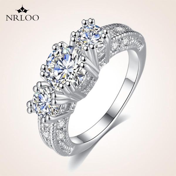 wedding rings fashion women silver crystal stone inlay engagement bands classic jewelry girl birthday gift accessories, Slivery;golden
wedding rings fashion women silver crystal stone inlay engagement bands classic jewelry girl birthday gift accessories, Slivery;golden