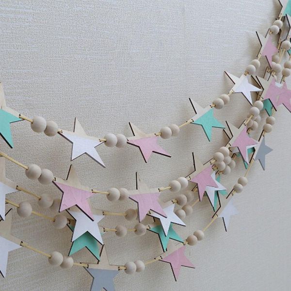 decorative objects & figurines nordic wooden beads stars hanging banners girl baby room wall decorations children's fashion soft furnis
decorative objects & figurines nordic wooden beads stars hanging banners girl baby room wall decorations children's fashion soft furnis