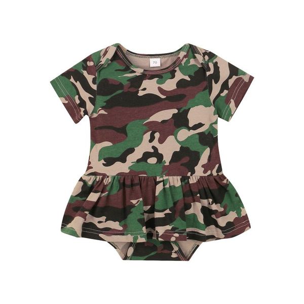 rompers baby girl clothes camouflage romper dress with ruffles, short sleeve o-neck jumpsuit for summer, Blue
rompers baby girl clothes camouflage romper dress with ruffles, short sleeve o-neck jumpsuit for summer, Blue