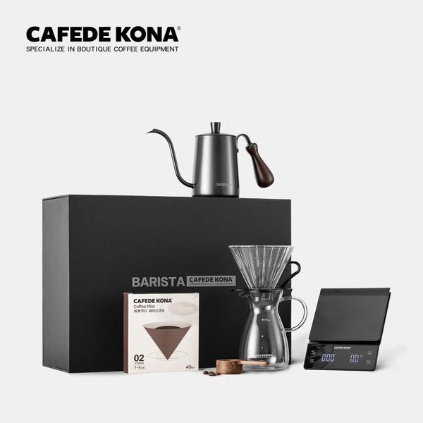hand washed coffee gift box drip filter household 6 piece set thin-necked pot+ glass pot + leaking cup electronic scale roasters
hand washed coffee gift box drip filter household 6 piece set thin-necked pot+ glass pot + leaking cup electronic scale roasters