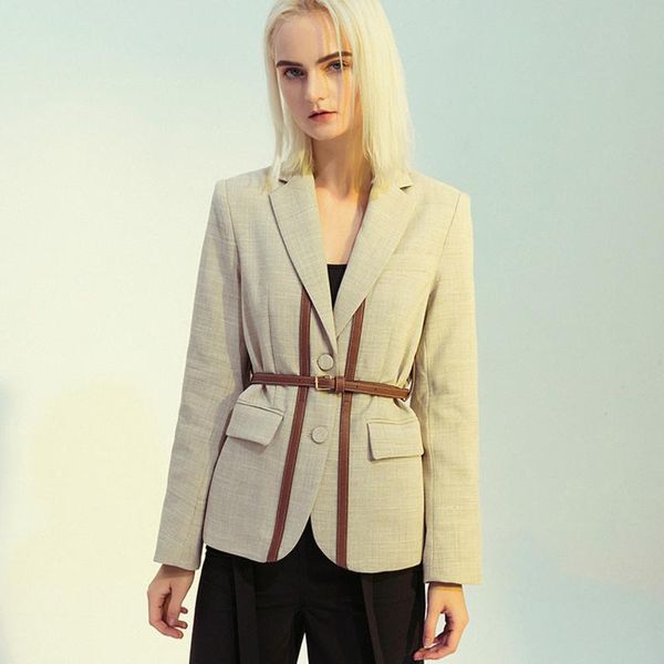 spring office ladies blazers fashion slim bodycon patchwork manteau femme pocket sashes elegant women solid 13a068 women's suits, White;black
spring office ladies blazers fashion slim bodycon patchwork manteau femme pocket sashes elegant women solid 13a068 women's suits, White;black