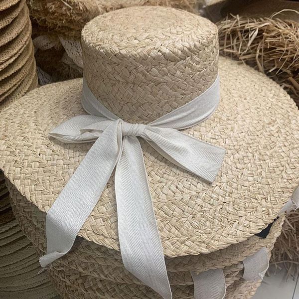 wide brim hats elegant natural handmade raffia bow tie flat straw hat for women summer beach vacation casual sun chapeu cape, Blue;gray
wide brim hats elegant natural handmade raffia bow tie flat straw hat for women summer beach vacation casual sun chapeu cape, Blue;gray