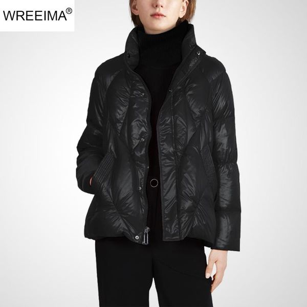 women's trench coats winter solid down jacket women loose coat stand-up collar thick warm causal chic parka 2021 c160 style, Tan;black
women's trench coats winter solid down jacket women loose coat stand-up collar thick warm causal chic parka 2021 c160 style, Tan;black