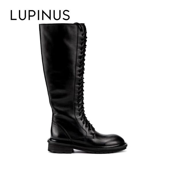 boots lupinus fashion platform knee high long women 2021 design leather lace up winter, Black
boots lupinus fashion platform knee high long women 2021 design leather lace up winter, Black