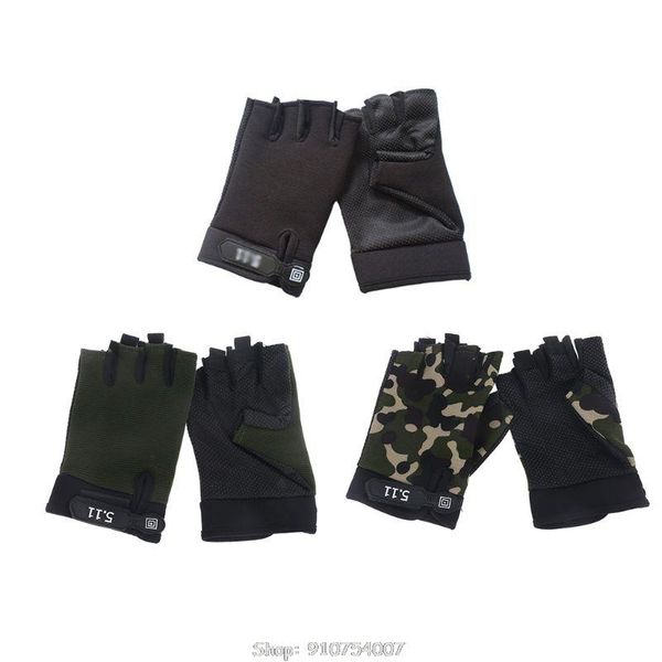 cycling gloves men camouflage outdoor sport half finger anti-slip -absorbing fitness fingerless mittens n16 20 dropship, Black
cycling gloves men camouflage outdoor sport half finger anti-slip -absorbing fitness fingerless mittens n16 20 dropship, Black