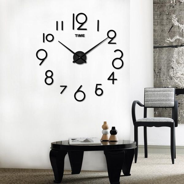wall clocks large clock modern design diy for living room fashion acrylic mirror 3d stickers big watch home decor
wall clocks large clock modern design diy for living room fashion acrylic mirror 3d stickers big watch home decor