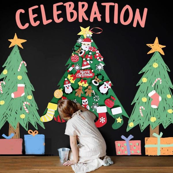 christmas decorations kids diy felt tree decoration for home navidad 2021 year gifts ornaments santa claus mas
christmas decorations kids diy felt tree decoration for home navidad 2021 year gifts ornaments santa claus mas