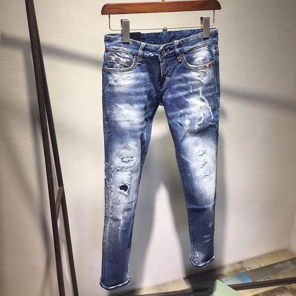 women's jeans 2021 autumn hole worn out design fashion trend casual personality wild shop recommended, Blue
women's jeans 2021 autumn hole worn out design fashion trend casual personality wild shop recommended, Blue
