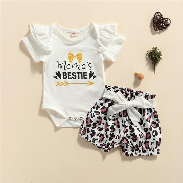 clothing sets 2pcs 0-24months born toddler girls short sleeve romper+shorts+bow belt,leopard print chic letter summer cotton clothes, White
clothing sets 2pcs 0-24months born toddler girls short sleeve romper+shorts+bow belt,leopard print chic letter summer cotton clothes, White