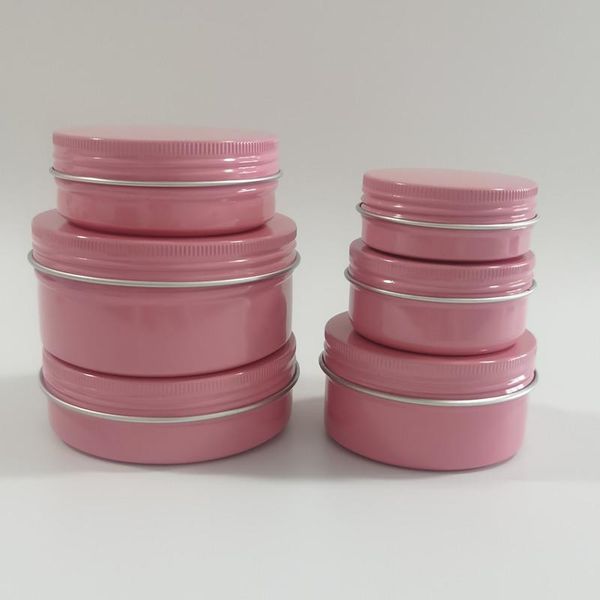 storage bottles & jars 15/30/50/60/80/100/150g empty pink round portable aluminum box metal tin diy cream refillable jar tea pot
storage bottles & jars 15/30/50/60/80/100/150g empty pink round portable aluminum box metal tin diy cream refillable jar tea pot