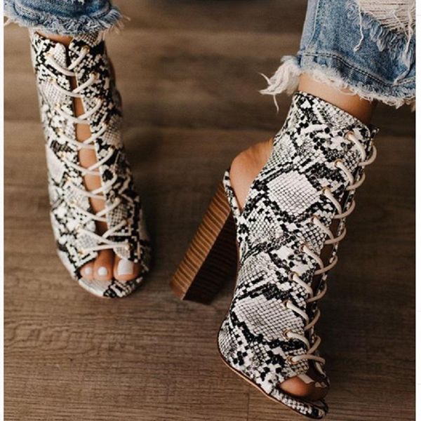 serpentine ankle boots women open toe lace up ladies shoes summer chunky high heels cross strap gladiator sandals big size, Black
serpentine ankle boots women open toe lace up ladies shoes summer chunky high heels cross strap gladiator sandals big size, Black