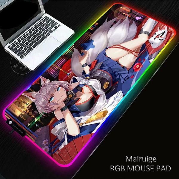 mouse pads & wrist rests azur lane anime girl led light gaming genshin impact mousepad rgb large keyboard non-slip rubber deskmat game
mouse pads & wrist rests azur lane anime girl led light gaming genshin impact mousepad rgb large keyboard non-slip rubber deskmat game