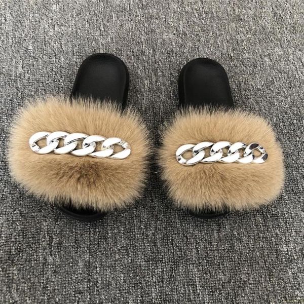 slippers fluffy flip flops real raccoon fur designer golden chain furry slides plush beach women summer sandals, Black
slippers fluffy flip flops real raccoon fur designer golden chain furry slides plush beach women summer sandals, Black