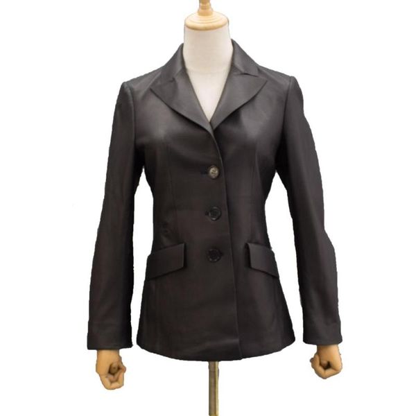 women's jackets jacket women leather coats fashion spring&autumn slim black office lady sheep outwear, Black;brown
women's jackets jacket women leather coats fashion spring&autumn slim black office lady sheep outwear, Black;brown